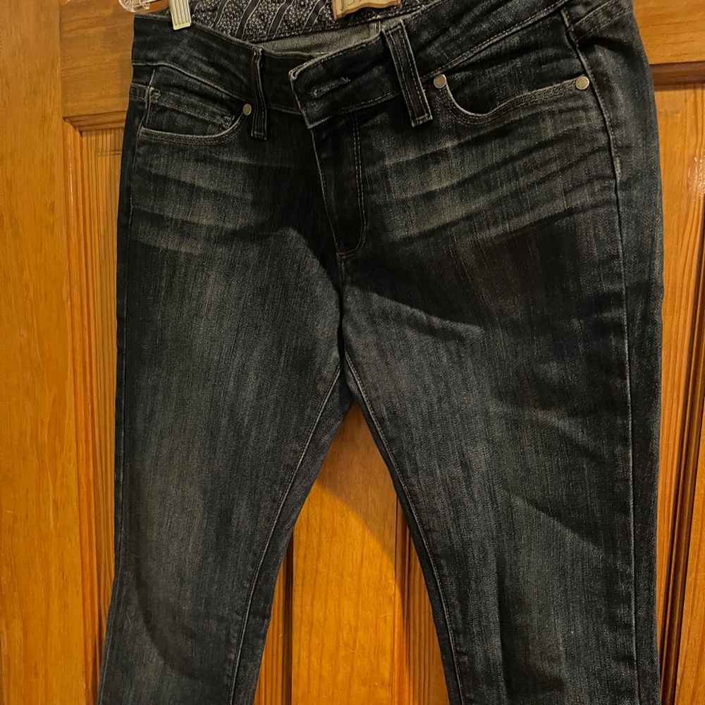 Paige Premium Blue Heights Skinny Size 30P
